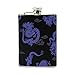 Tizorax viola Dragon fiaschetta in acciaio giapponese, Pocket Flagon, campeggio pentola di vino, regalo per uomo o donna, 226,8 gram