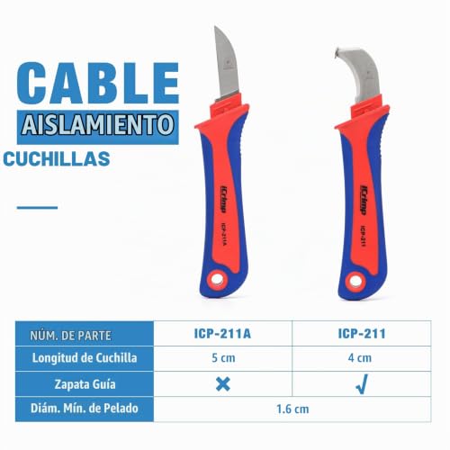 Cuchilla para electricista 14 Imagen adicional