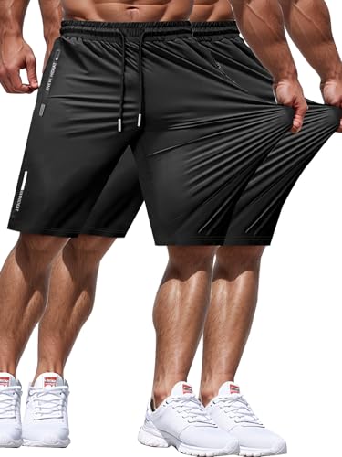 Hidkat Men's Athletic Shorts Lightweight Sport,Gym,Workout