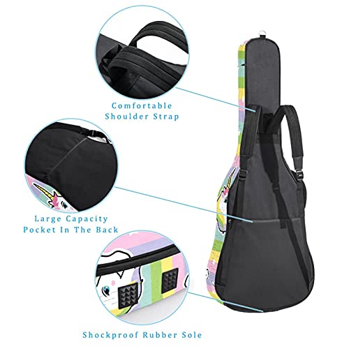 Housse guitare basse avec rembourrage épais antichoc pour protéger votre instrument