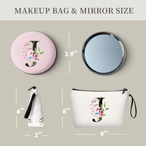 SEAMOON-Birthday-Gifts-for-Women-FriendshipWomens-Birthday-Gifts-Makeup-Bag-Travel-wth-MirrorBridesmaid-Proposal-Gifts-Coolest-Gifts-for-Women-Small-Gifts-for-WomenChristmas-GiftsJ