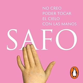 Diseño de la portada del título No creo poder tocar el cielo con las manos