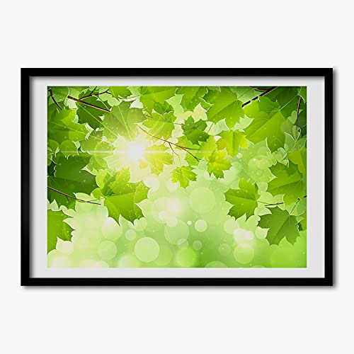 Cadre en bois de qualité Tulup 70x50 cm avec peinture moderne