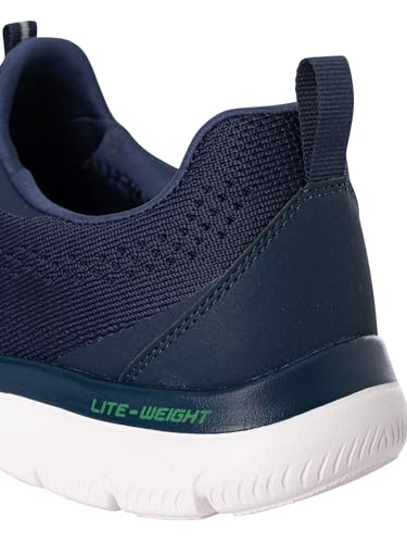 Skechers Uomo Summits - Tallo Sneaker In Blu Navy Blue, Taglia 42, Vegan, Lavabile In Lavatrice - 9