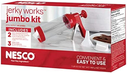 NESCO BJX‑5 Jumbo Jerky Works Kit for Home Jerky Making, Easy‑Use Manual Jerky Press image 5