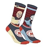 Capslab Calcetines Dragon Ball Tenshinhan & Chao-Zu - Calcetines de anime con licencia oficial - Cómodos calcetines de algodón con un diseño icónico - - 43-46