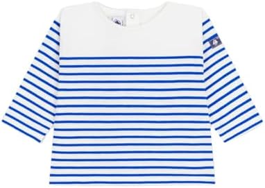 Petit Bateau Baby - Jungen A0f5f Tag-Kleidung, Marshmallow/Persien, 18 Monate EU