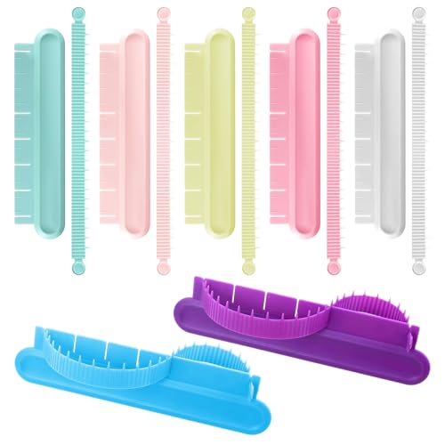 Huakaile 7�p�b�N ���߉\�ȃP�[�L�A�[�`�K�C�h�c�[�� �ڐ��t�� �t�H���_���t���b�v�P�[�L�A�[�N��K�}�[�J�[�X�e���V�� �X���b�O�e���v���[�g ���W���[�G�C�h�f�B�o�C�_�[ (�}���`�J���[)