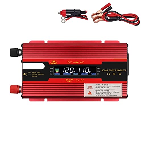 Onduleur 12V 220V 6000W transformateur tension voiture et camping