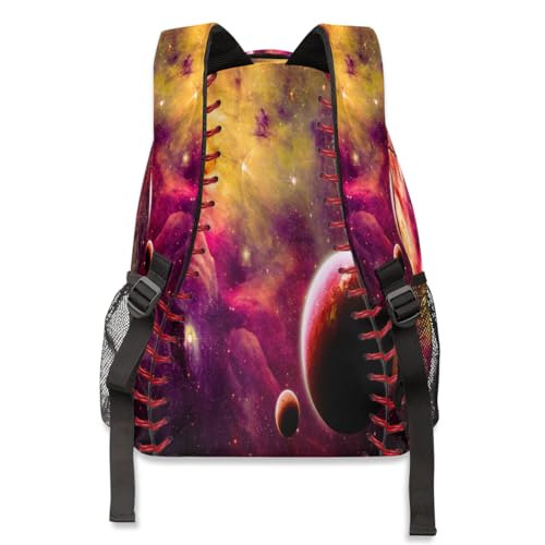 Sac à dos de randonnée Galaxy Planet grand volume pour PC portable - 5