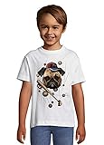 Photo Gallery baseball dog retro style sport pug maglietta per bambini large Photo Gallery baseball dog retro style sport pug maglietta per bambini large