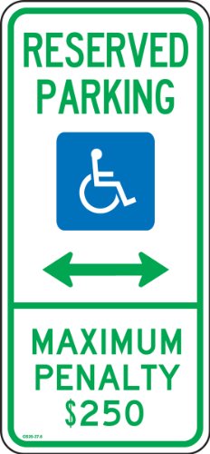 Panneau de signalisation PMR réfléchissant premium en alu