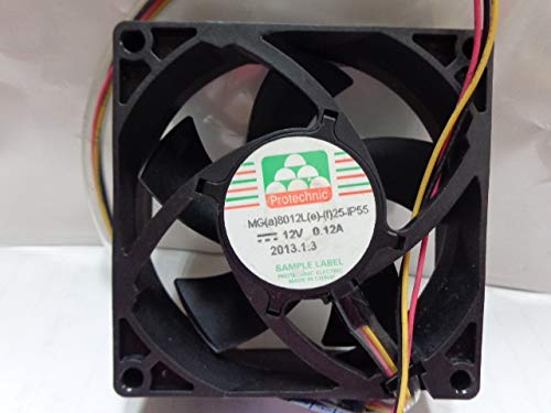 MGA8012LE-F25 IP55 ventilateur de serveur 12V 80mm étanche pour boîtier PC