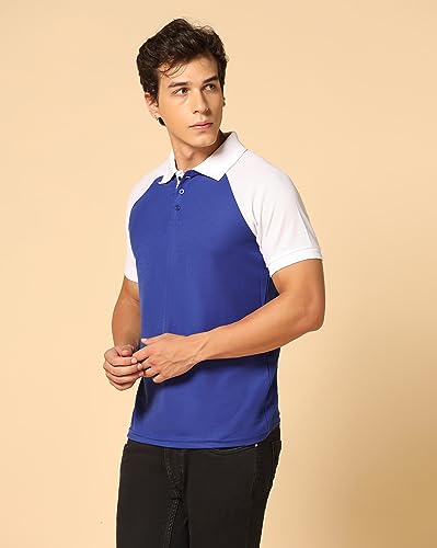 Image of INKKR Men's Regular Fit T-Shirt ((FACTORY-A11)-(XL)-Royal FCT11 05