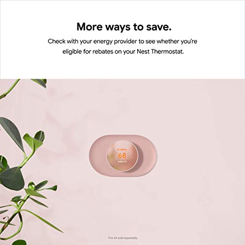 Google Nest Thermostat - Smart Thermostat for Home - Programmable Wifi Thermostat - Charcoal by Google - Image 7