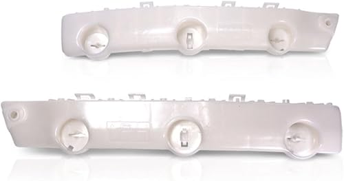 Miniatura 8 de Para Nissan Rogue 2014-2020 - Retenedor de cubierta de parachoques para lado del conductor y del pasajero  Par  Delantero  Híbrido  Reemplazo para