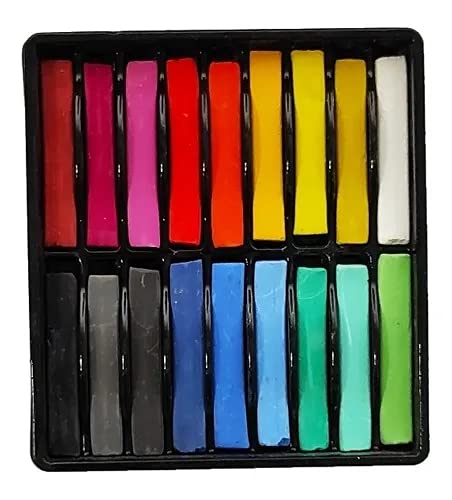 Giz Pastel Seco Cores Básicas - 18 Unidades
