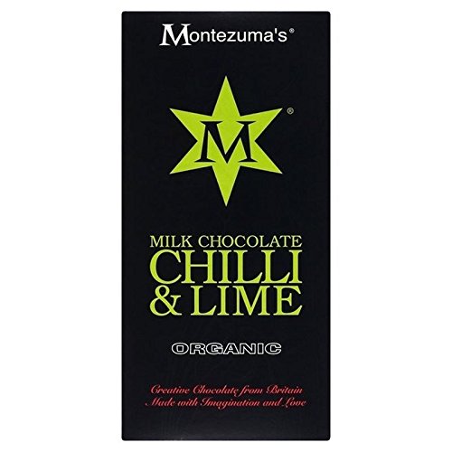 Montezuma's Milk Chocolate Chilli & Lime 100g Pack of 2