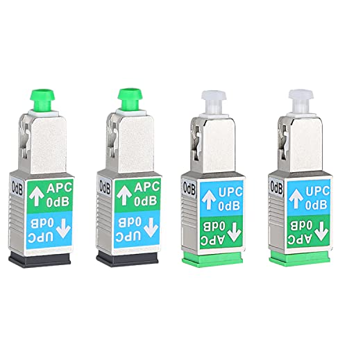 Adaptador de fibra óptica SC UPC APC 4 piezas miniatura 1