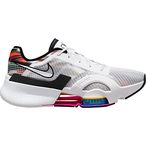 Nike Air Zoom Superrep 3, Zapatillas Hombre, White Black Photo Blue Pink Prime, 43 Eu