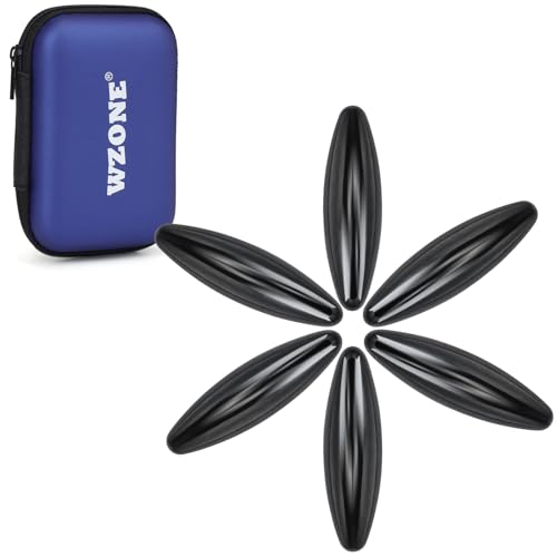 Wzone 60x18mm Imanes Fuertes, 6 Imanes Ovalados, Juguetes para los Dedos, Juguetes para el TDAH, Magnet de Descompresión Aptos para Educación, Entretenimiento