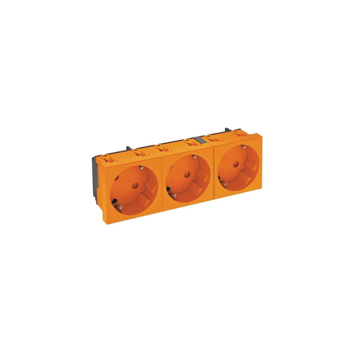 Prise 33° OBO Bettermann STD-D3S ROR3 3 prises pour finitions soignées - 4