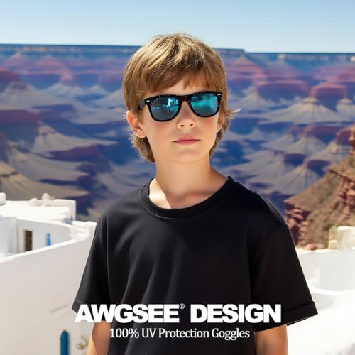 Kids Polarized Sunglasses UV400 Protection Toddler Sun Glasses for Boys Girls Shades3