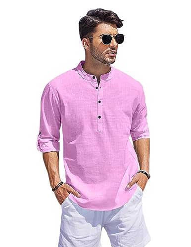 Image of Bellstone Kurta for Man | Men's Trendy Short Kurta | Shirt for Man | Men's Casual Shirts | Kurta Wedding for Men | Stylish Full Sleeve Shirts | Mandarin Collar Short Kurta for Men