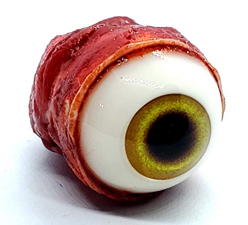 Realistic Life Size Acrylic Eye Popper for Halloween Props, Masks, Skulls, Crafts, Rabbit Yellow