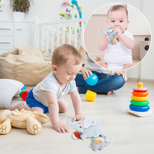Roamready CARSEATTOY Baby Car Seat Toys For Babies 0-6 Months Musical Learning Toddler Stroller Toys 6 To 12 Months Soft Sensory Developmental Crib Toys Hanging thumb #5