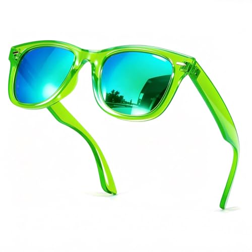 Image of SIPHEW Polarized Sunglasses for Women & Men - UV400 Mirrored Eyewear | Designer Unisex Fashion Sun Glasses w /Medium Fit,Suitable for Any Face Shape,Beach,Everyday Wear