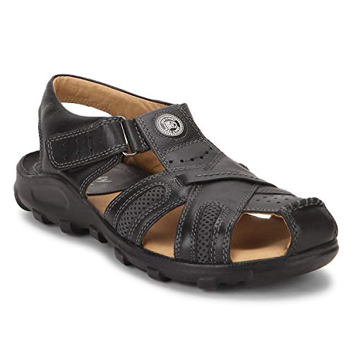 Image of Red Chief Nubuck Leather Casual Slip-On Sandal for Men| RC0317