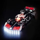 LocoLee Light kit Compatible with Lego 77250 MoneyGram Haas F1 Team VF-24 Race Car - No Model Only Light, LED Lighting Accessories Compatible with Lego MoneyGram Haas F1 Team VF-24 77250
