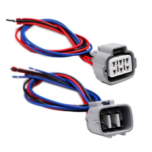 LIZAPUS 6 Pin Headlights Connector Compatible with Toyota Camry 2018-2019