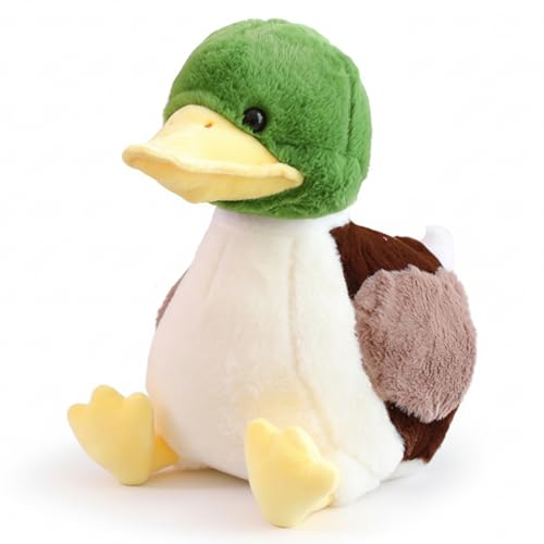 Regalo de compañero de juegos infantil: peluche realista de cabeza verde