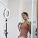 VILLCASE 1 Set LED Ring Light with Tripod Stand Color Fill Light for Live Streaming Photography Portable Desktop Lighting for Phone Webcam for Durability