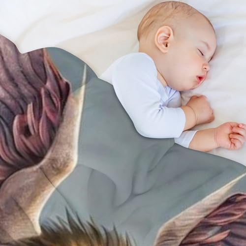 Couverture Lion Impression 3D : apportez force, chaleur et douceur à votre linge de lit - 5