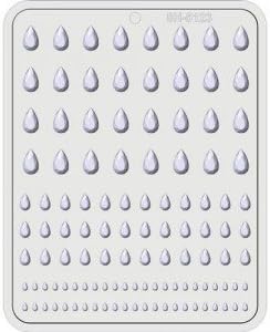 Hard Candy Mould - Jewels - Teardrop