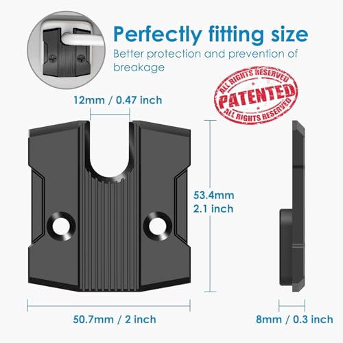 Image of 2 Pack Sun Visor Repair Kit Compatible with Dodge RAM 1500 Trucks 2019-2026, Aluminum Black Car Sun Visor Repair Kit, Dodge Ram 1500 Accessories