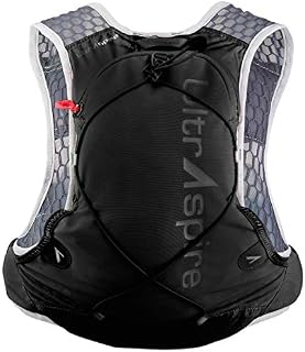 Ultraspire Alpha 3.0 Unisex Hydration Pack, Pitch Black, MD (Chest Size: 34"-38")