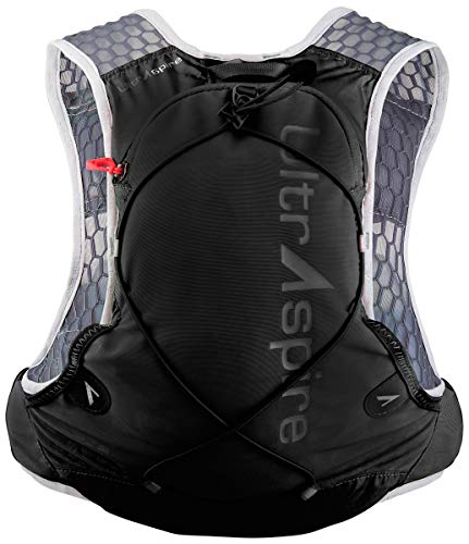 Ultraspire Alpha 3.0 Unisex Hydration Pack, Pitch Black, MD (Chest Size: 34"-38")