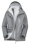 Chaqueta 3 en 1 - Para usar de tres formas diferentes, capa exterior impermeable, chaqueta interior ligera y ambas juntas para proporcionar calor