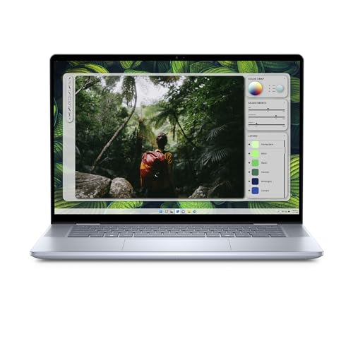 Inspiron 16 Plus 7640 - Computer portatile, 16 pollici, 16:10, 2,5 K, Intel Evo Edition, Intel Core Ultra 7, NVIDIA GeForce RTX 4060 Graphics, 16 GB di RAM, 1 TB, Windows 11 Home, lettore