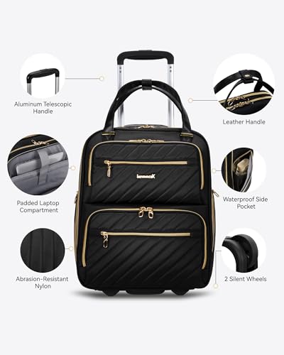 Luggex Underseat Carry On Luggage With Wheels thumb #2