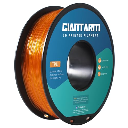 Filament GIANTARM TPU Pomarańczowy Przezroczysty (ORANGE TRANSPARENT)