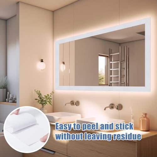 WADILE Tapetenbordüre Selbstklebende, Holzoptik Bordüre Wandbordüre, Tapetenbordüre für Wandverkleidung, Zierleiste für Zuhause, Hotel und DIY Dekoration,