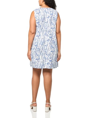 Image of Tommy Hilfiger Women's Sleeveless Round Neck Shift Dress