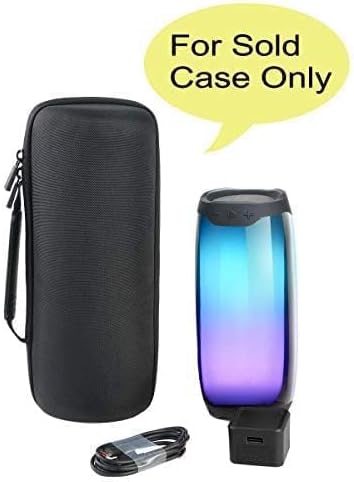 co2CREA Hard Travel Case Replacement for Pulse 4 Waterproof Portable Bluetooth Speaker (Black Case) - Image 3