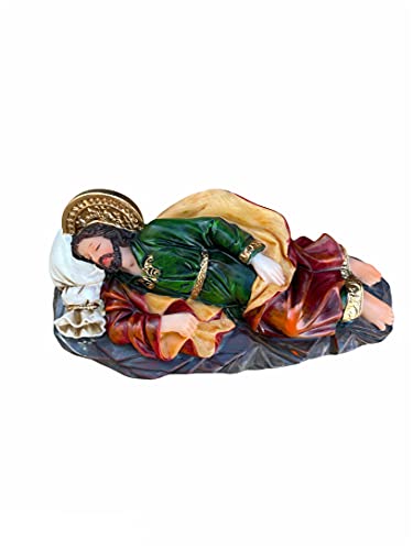 Estatua Religiosa de San José Durmiente 5" miniatura 1