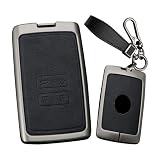 Ysbxitu Key fob case Compatible with Megane Koleos Kadjar Talisman Espace Clio Scenic Arkana Dacia Sandero Remote Control Replacement key fob Key Protective Cove Key Fob Cover A-Black